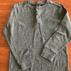 Boys long sleeve knit shirt